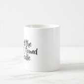 Torched den Heuschober, fand die Nadel-Tasse Kaffeetasse (Mittel)