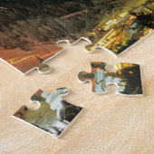 Torchlightparade und -Feuerwerke während des Puzzle (Seite)