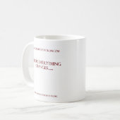 Torchwood Forum-Weiß-Tasse Kaffeetasse (Vorderseite Links)