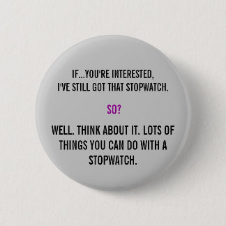 Torchwood Zitat Button