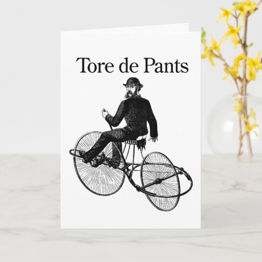 Tore de Pants Karte (Gelbe Blume)