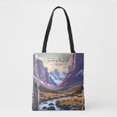 Tore der arktischen Vintage-Reise Illustration Tasche (Vorderseite)