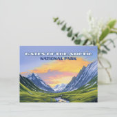 Tore des Arktischen Nationalparks Alaska Flat Card (Stehend Vorderseite)