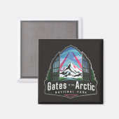 Tore des Arktischen Nationalparks Alaska Magnet (Vorderseite/Rückseite)