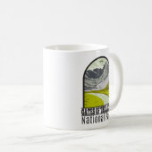 Tore des Arktischen Nationalparks Alaska Vintag Kaffeetasse (VorderseiteRechts)