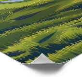 Tore des Arktischen Nationalparks Alaska Vintag Poster (Ecke)