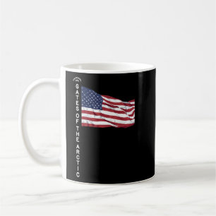 Tore des Arktischen Nationalparks Bäche Berge Kaffeetasse