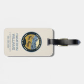 Tore des Arktischen Nationalparks Gepäckanhänger (Rückseite horizontal)