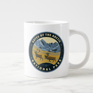 Tore des Arktischen Nationalparks Jumbo-Tasse