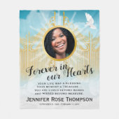 Tore des Himmels - Gedenkfeier Fleecedecke (Vorderseite)