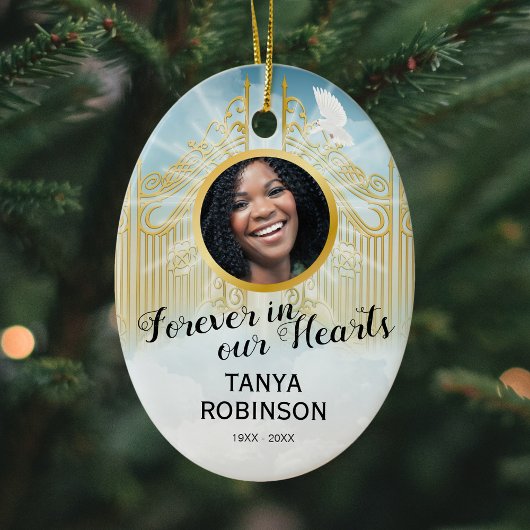 Tore des Himmels - Gedenkfeier Keramik Ornament