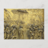 Tore des Paradies Türpaneels Postkarte (Vorderseite)