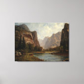 Tore des Yosemite - Albert Bierstadt Leinwanddruck (Vorderseite)