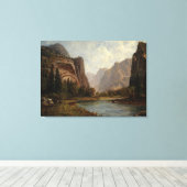 Tore des Yosemite - Albert Bierstadt Leinwanddruck (Insitu (Holzboden))