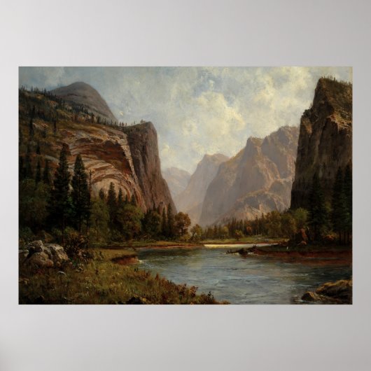 Tore des Yosemite - Albert Bierstadt Poster (Vorne)