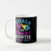 Tore oder Schleifen Tante liebt dich Fußball Gesch Kaffeetasse (Links)