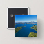 Torea Bay, Queen Charlotte Sound, Marlborough Button (Vorne & Hinten)