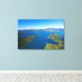 Torea Bay, Queen Charlotte Sound, Marlborough Leinwanddruck (Insitu (Holzboden))