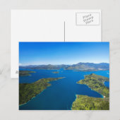 Torea Bay, Queen Charlotte Sound, Marlborough Postkarte (Vorne/Hinten)