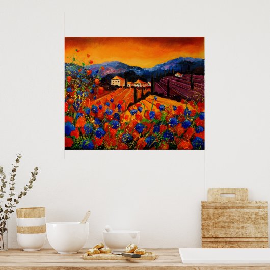 Torfmohn 45 poster (Küche)