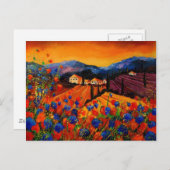 Torfmohn 45 postkarte (Vorne/Hinten)