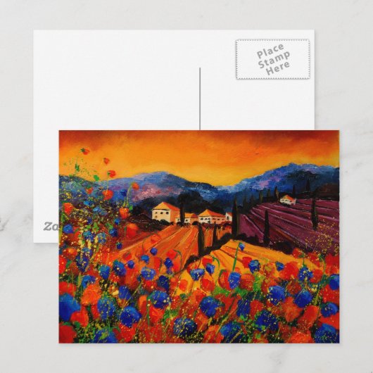 Torfmohn 45 postkarte (Vorne/Hinten)