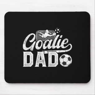 Torfußball-Torwart-Vater eines Fußball-Torhüter-Va Mousepad