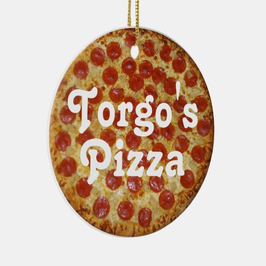 Torgos Pizza Keramik Ornament (Rechts)
