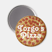 Torgos Pizza Magnet (Vorderseite/Rückseite)