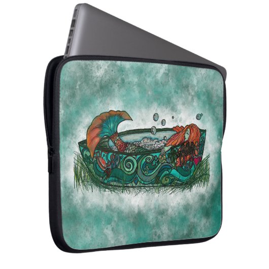 Torheit Laptopschutzhülle (Vorne Rechts)