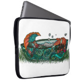 Torheit Laptopschutzhülle (Vorne Rechts)