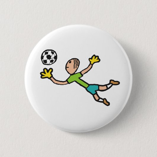 Torhüter Button (Vorderseite)