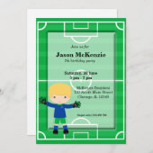 Torhüter Einladung (Vorne/Hinten)