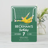 Torhüter Einladung (Stehend Vorderseite)