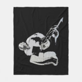 Torhüter - Eishockey Goalie Fleecedecke (Vorderseite)