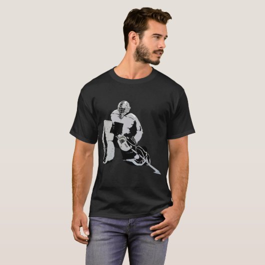 Torhüter - Eishockey-Goalie T-Shirt (Vorne ganz)