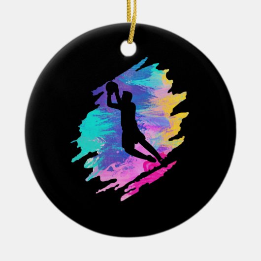 Torhüter Fußball-Toralie Keramik Ornament (Vorne)