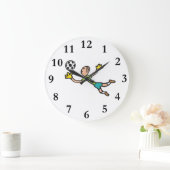 Torhüter Große Wanduhr (Zuhause)