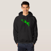 Torhüter - grün hoodie (Vorne ganz)