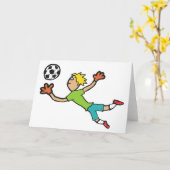 Torhüter Karte (Gelbe Blume)