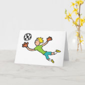 Torhüter Karte (Gelbe Blume)