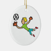 Torhüter Keramik Ornament (Rechts)