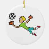 Torhüter Keramik Ornament (Hinten)