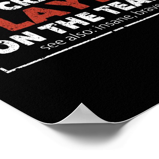 Torhüter Poster (Ecke)