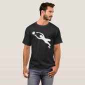 Torhüter - weiß T-Shirt (Vorne ganz)