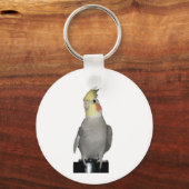 Tori das majestätische Cockatil Schlüsselanhänger (Vorderseite)