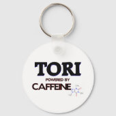 Tori mit Koffein Schlüsselanhänger (Vorderseite)