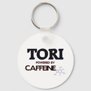 Tori mit Koffein Schlüsselanhänger