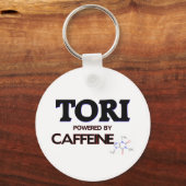 Tori mit Koffein Schlüsselanhänger (Vorderseite)