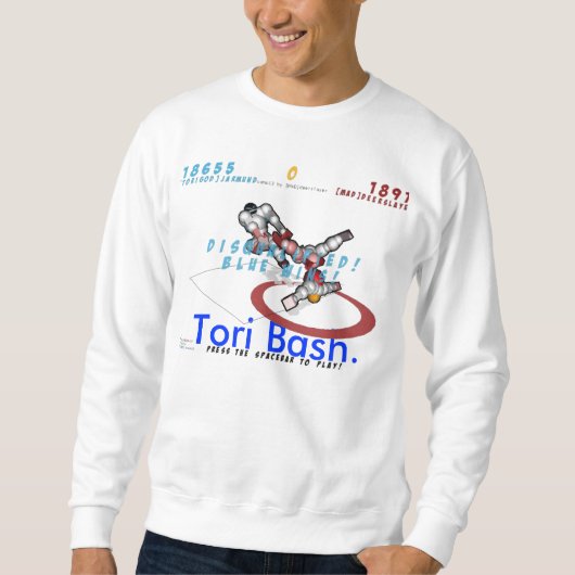 toribash-1, Torus-heftiger Schlag Sweatshirt (Vorderseite)